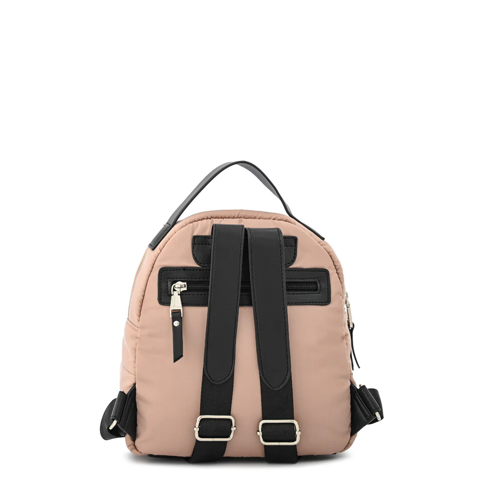 Mochila mediana leandre rosa viejo - Imagen 3