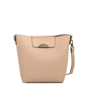 Cartera bandolera naty mediana rosa viejo