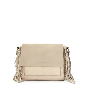 Cartera Bandolera Mediana Sandy Blanco Crudo