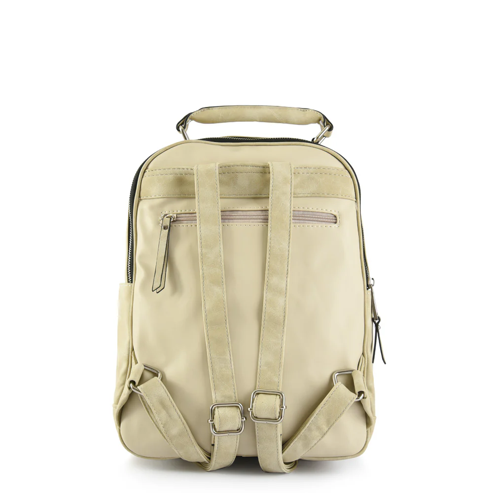 Mochila Grande Frolora Taupe - Imagen 3