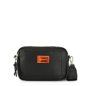 Cartera Bandolera Pequeña Lisse Negro