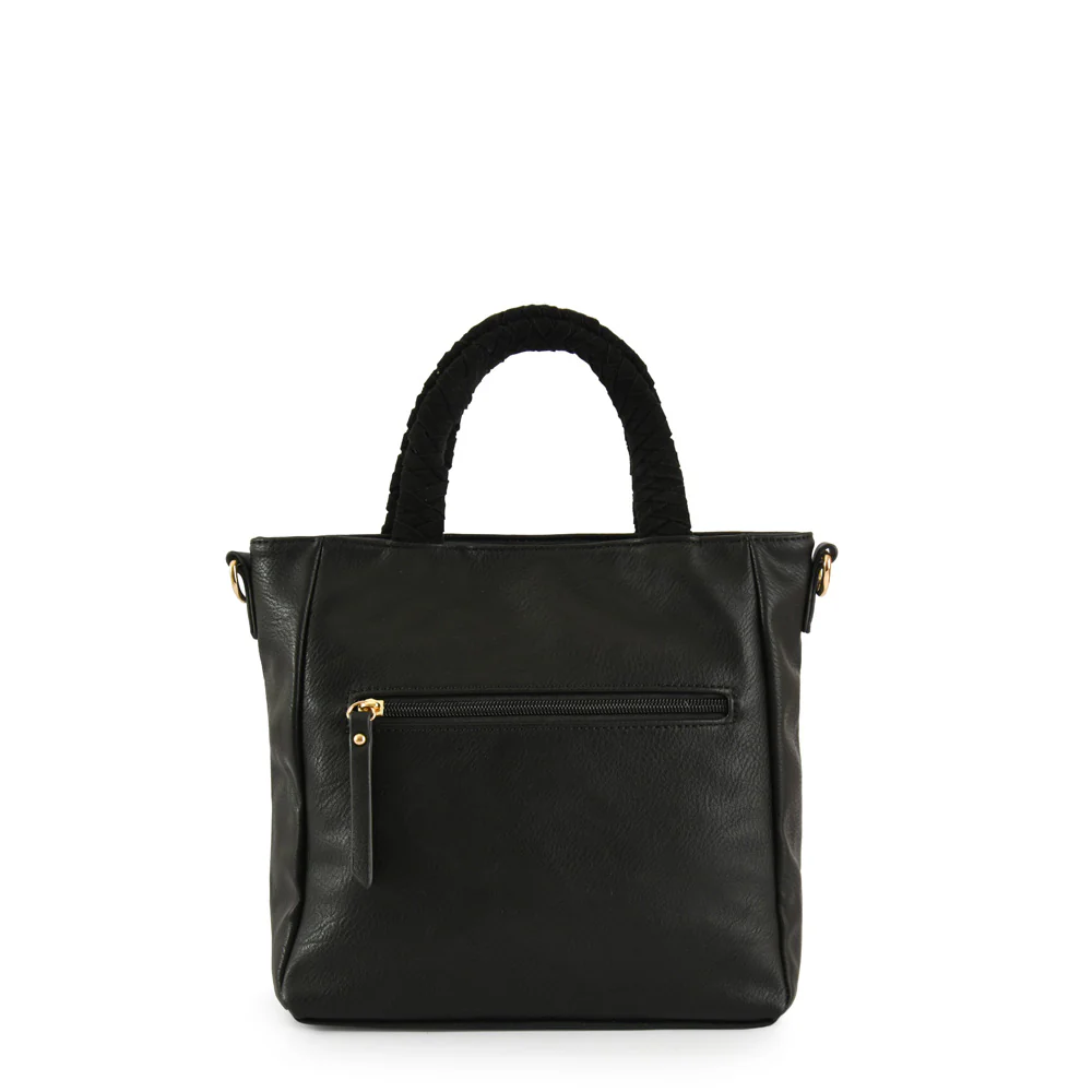 Cartera Bandolera Mediana Maca Negro - Imagen 3