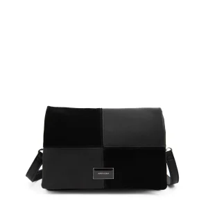 Cartera bandolera con tapa pequeña dupont Negro especial