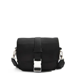 Cartera bandolera con tapa pequeña faure Negro especial