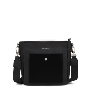 Cartera bandolera grande isela Negro especial