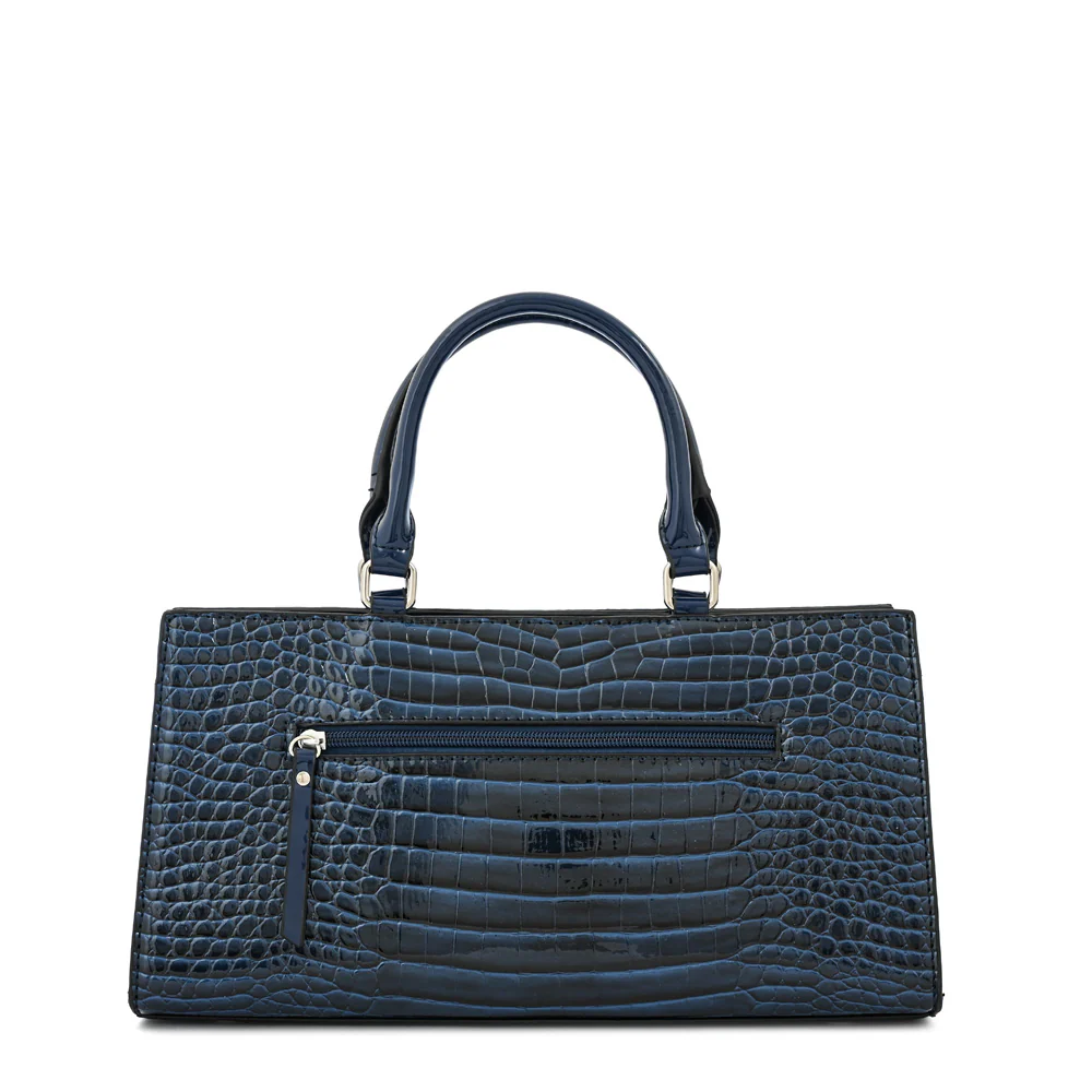 Cartera tote mediana julia azul oscuro - Imagen 3