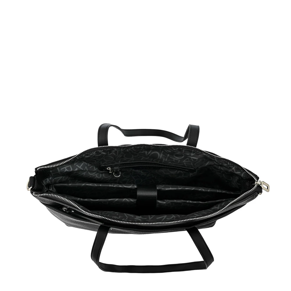 Cartera tote porta notebook lilian Negro especial - Imagen 4