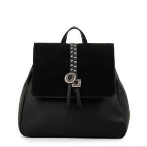 Mochila con tapa pequeña indonesia negro especial