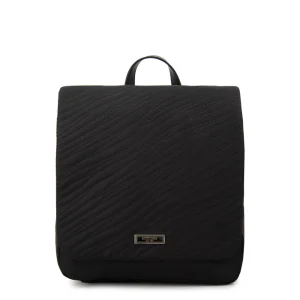 Mochila con tapa mediana guinea negro especial