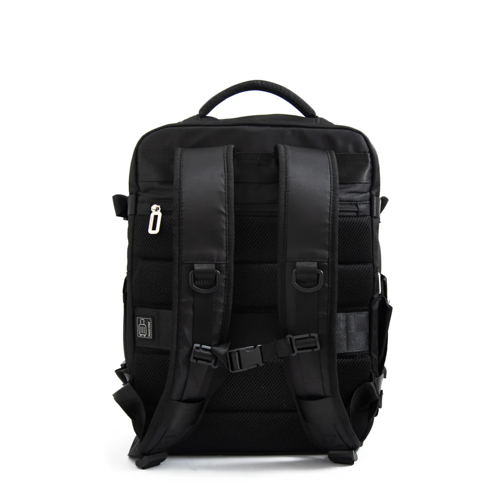 Mochila travel con tapa grande vesta negro - Imagen 4