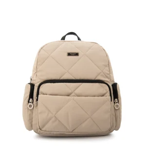 Mochila mediana laurie blanco crudo