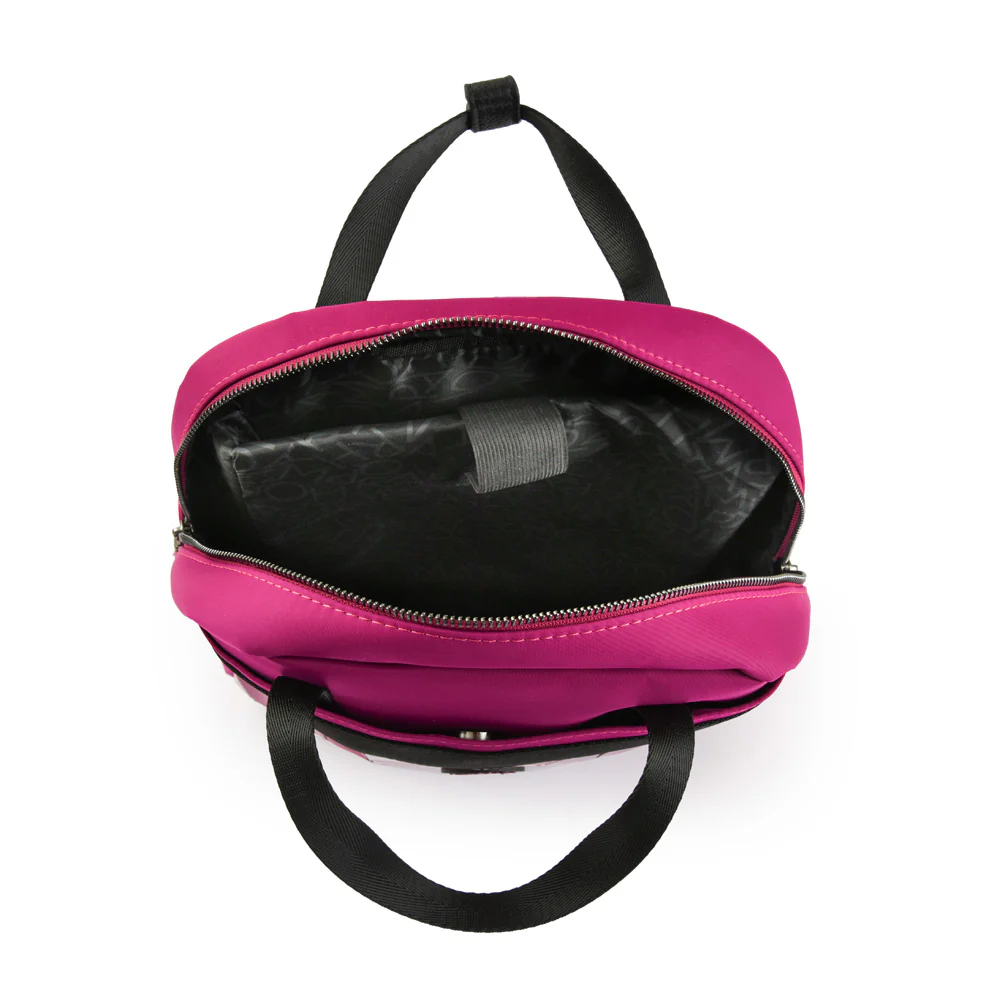 Mochila Porta Notebook Mediana Bonjour Fucsia - Imagen 4