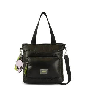 Cartera dos asas grande galactic negro