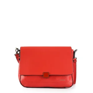 Cartera Bandolera Pequeña Mackay Rojo