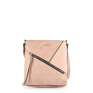 Cartera Bandolera Grande Katya Rosado