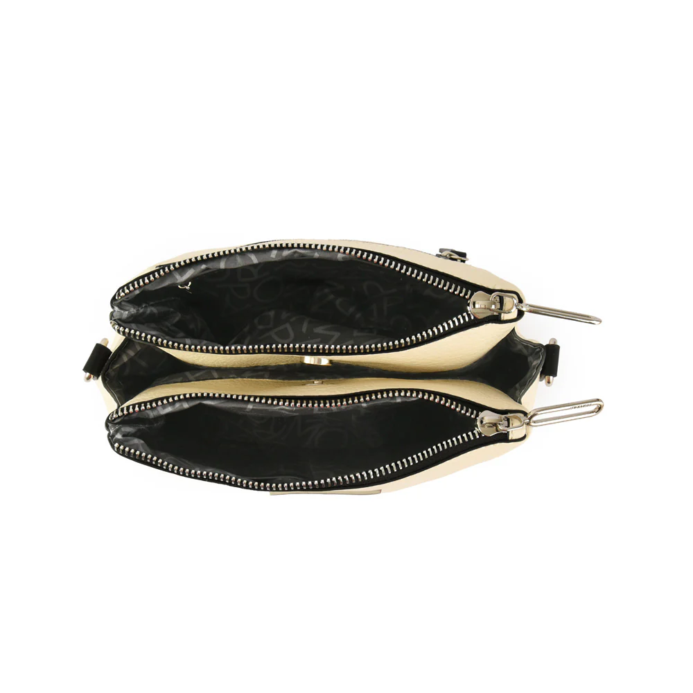 Cartera bandolera mediana becky blanco crudo - Imagen 4