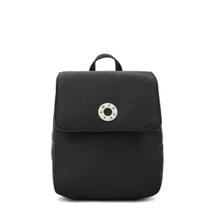 Mochila con tapa mediana orieta Negro especial