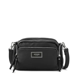 Cartera bandolera mediana ziva Negro especial