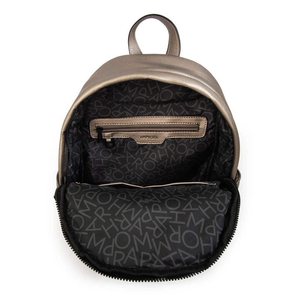 Mochila mediana guyana plateado oscuro - Imagen 4