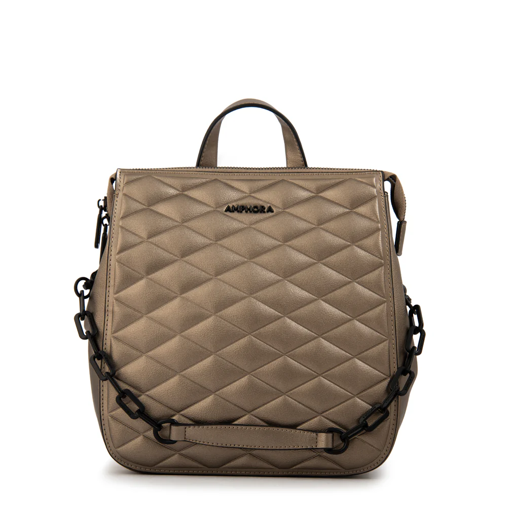 Mochila mediana suiza plateado oscuro