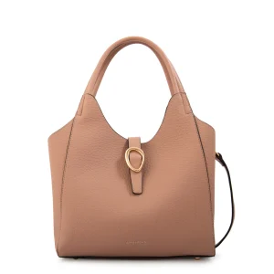 Cartera tote damaris grande rosa viejo