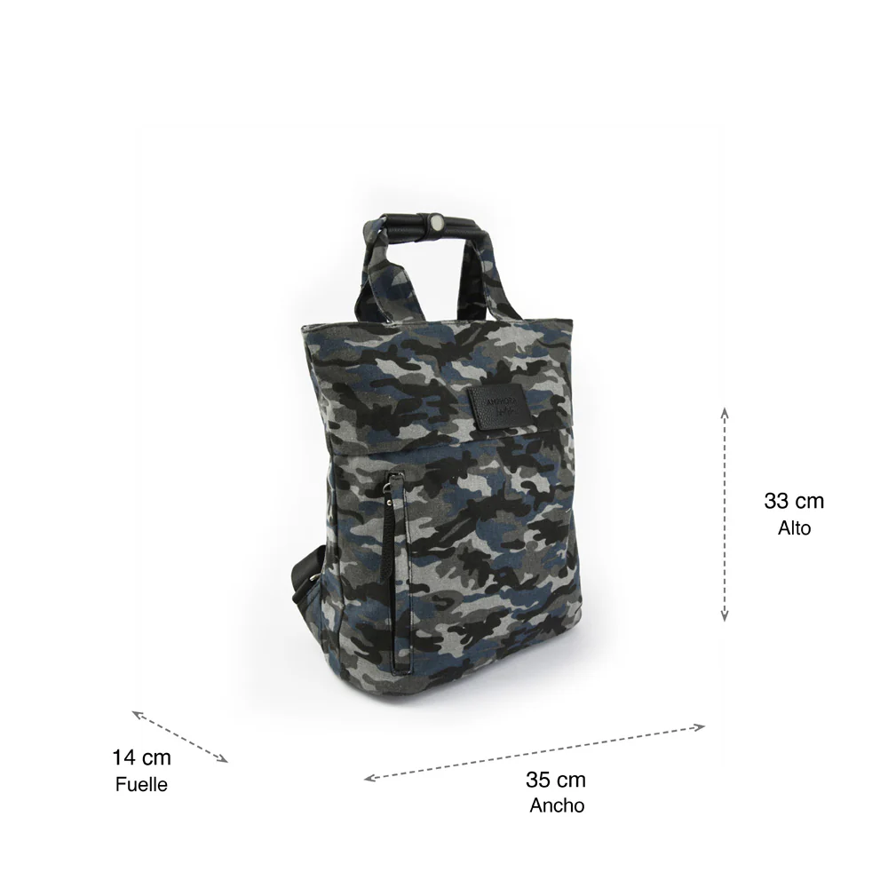 Mochila grande verito negro - Imagen 5