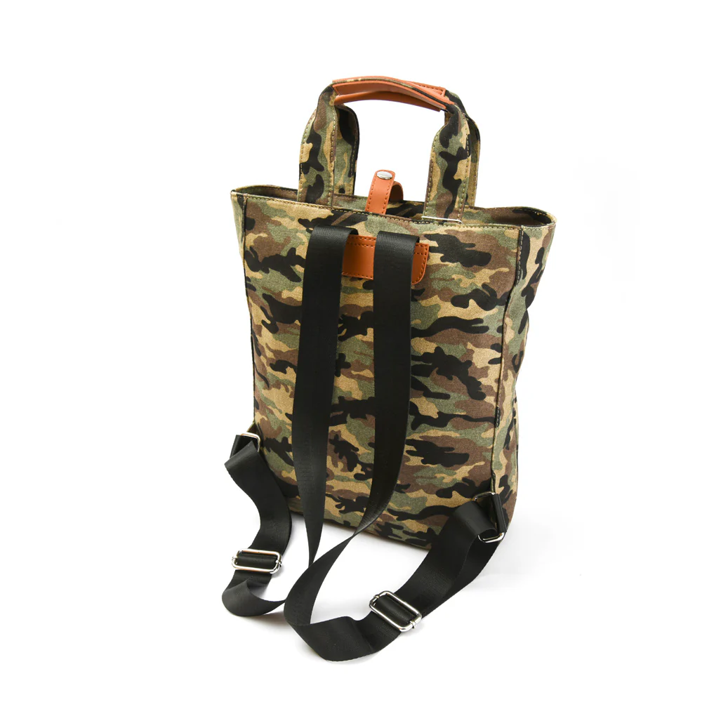 Mochila grande verito verde oliva - Imagen 4