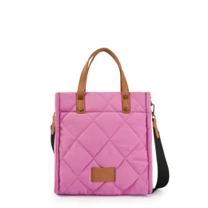 Cartera tote josefa pequeña rosado