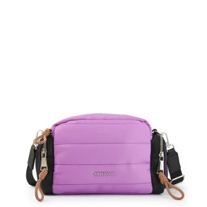 Cartera Bandolera fiorella mediana lila