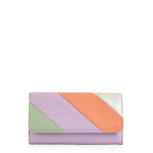 Billetera mediana arc lila