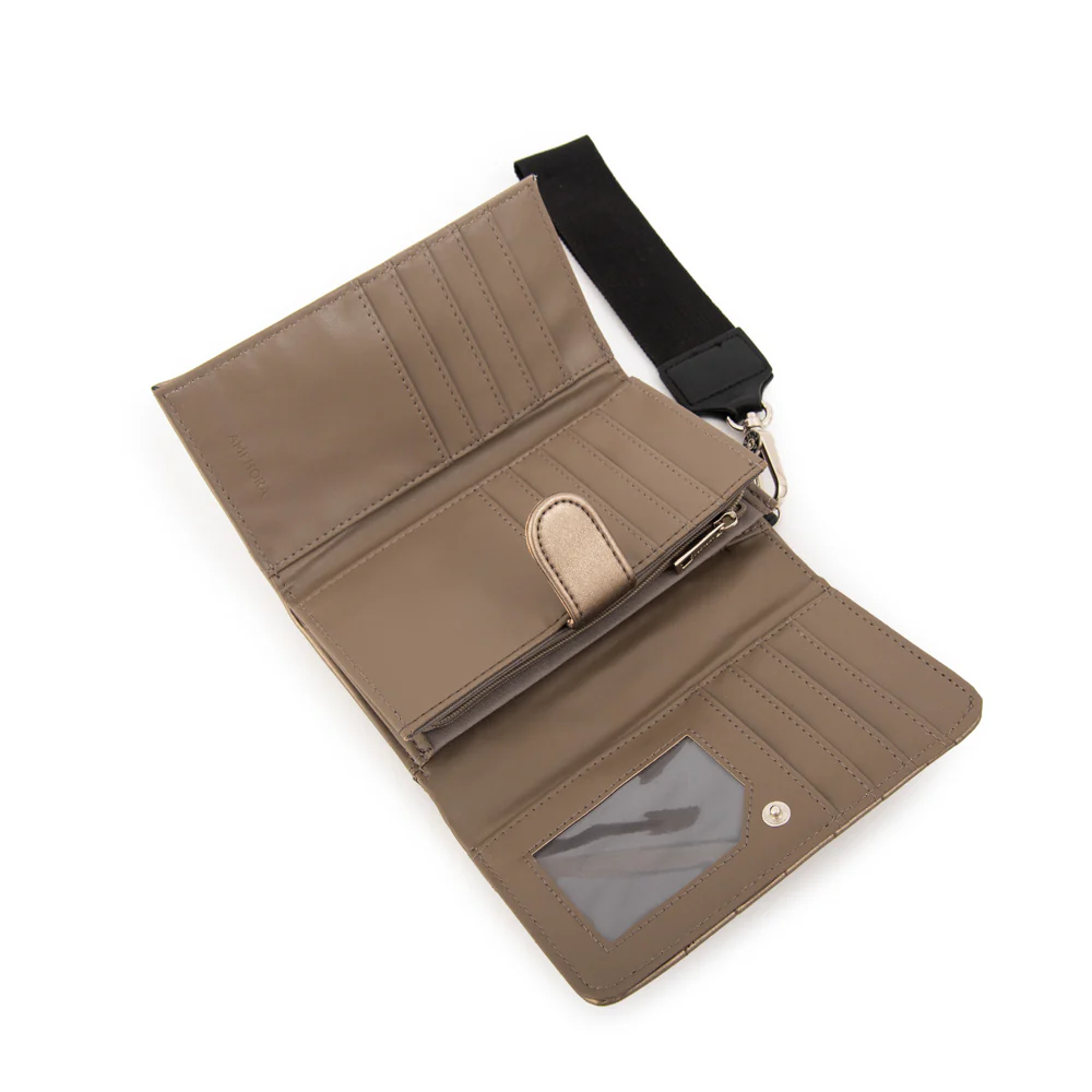 Billetera mediana armenia plateado oscuro - Imagen 4