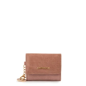 Billetera genova pequeña rosa viejo