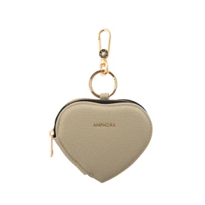 Hanging corazon gris