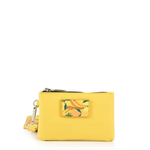 Monedero rectangular fruity amarillo