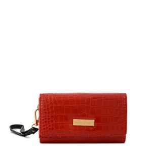 Billetera acordeon spencer mediana rojo