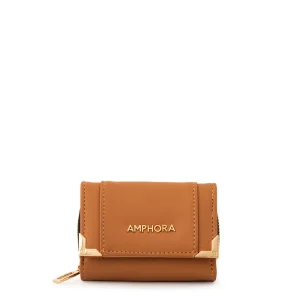 Billetera pequeña corcega camel