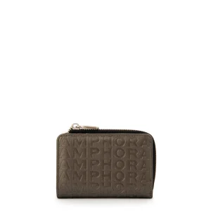 Billetera lydia pequeña plateado oscuro