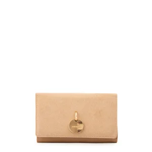 Billetera maggie mediana beige