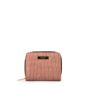 Billetera lupita mediana rosa viejo