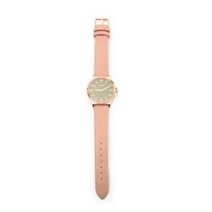 Reloj brisa rosa viejo