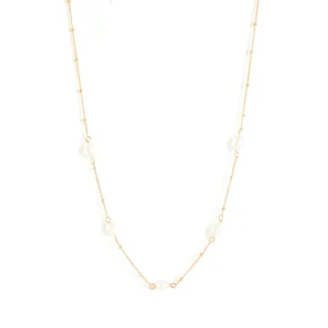 Collar perlina dorado