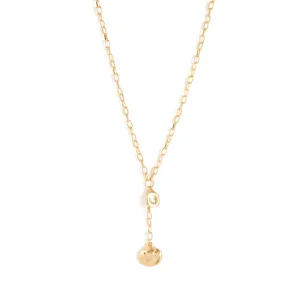 Collar con colgante cairo dorado