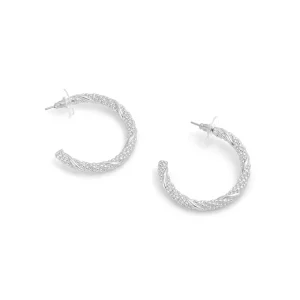 Aros argollas rany plateado