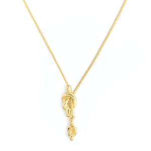 Collar nora dorado claro