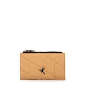 Billetera catalina mediana beige