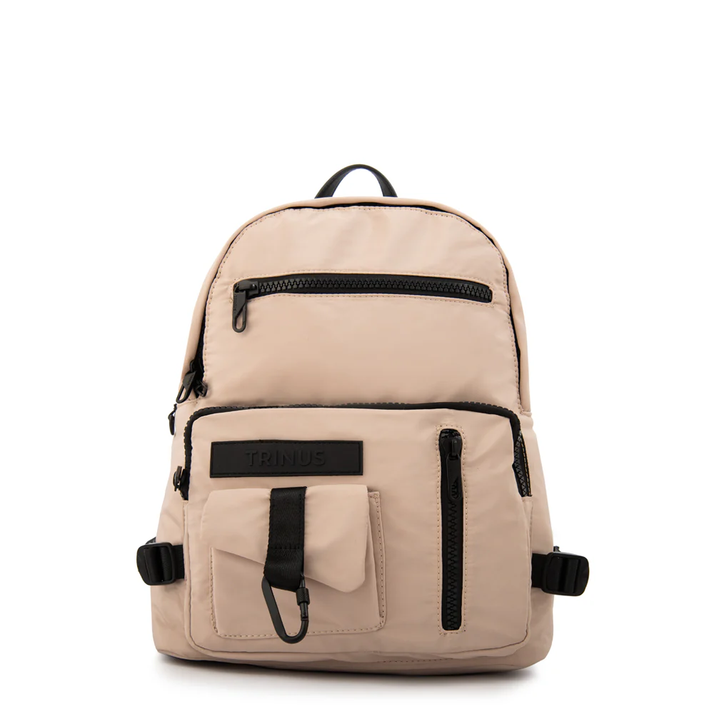 Mochila regina mediana beige