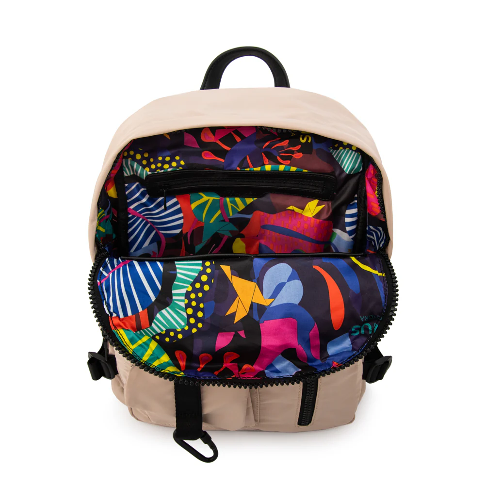 Mochila regina mediana beige - Imagen 4