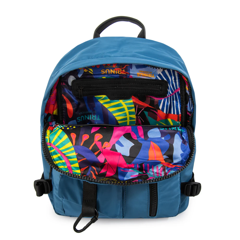 Mochila regina mediana azul - Imagen 4