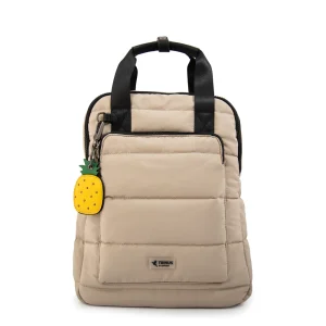 Mochila tiana mediana beige