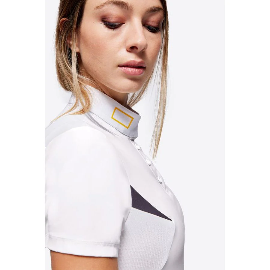 Playera Concurso Dama RG Jersey Button - Imagen 4